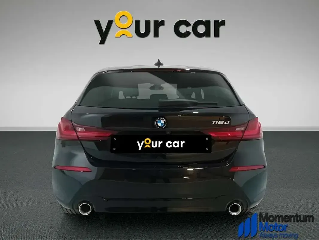 Usado BMW 118 150 CV (110 kW) 2023 Negro Utilitario