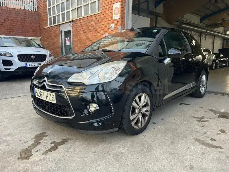 Usado Citroën DS3 Cabriolet 82 CV (60 kW) 2014 Negro Descapotable