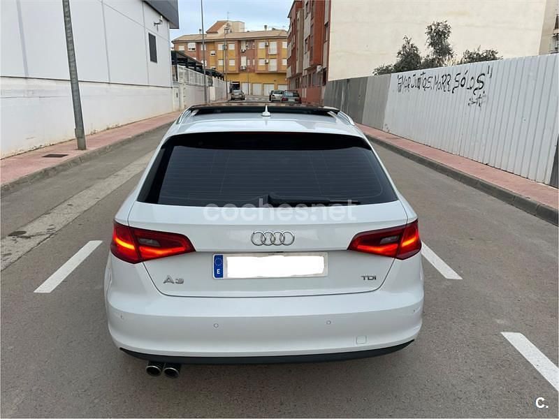 Usado Audi A3 S-Line 150 CV (110 kW) 2015 Blanco Berlina