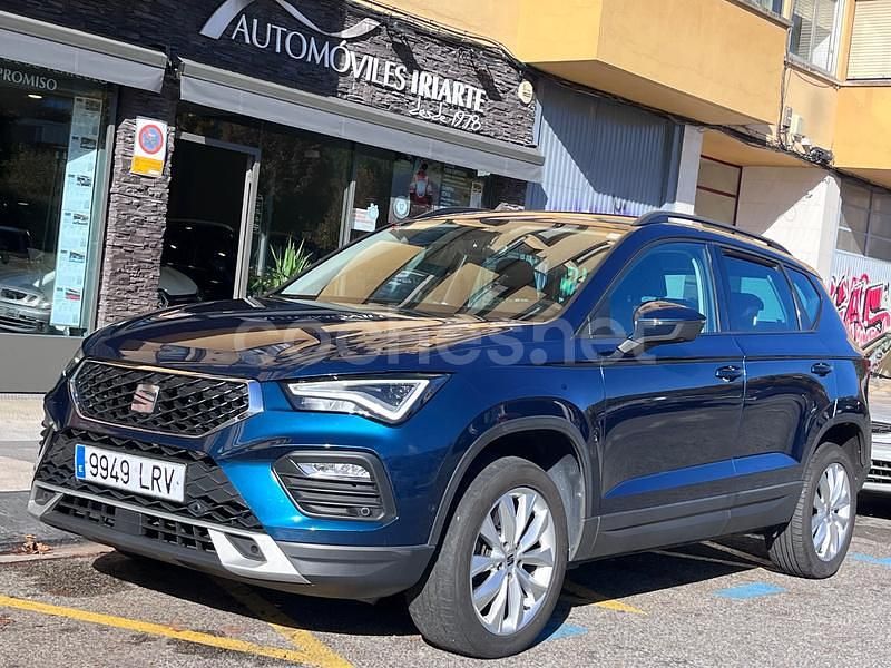Usado Seat Ateca Style 116 CV (85 kW) 2021 Azul SUV