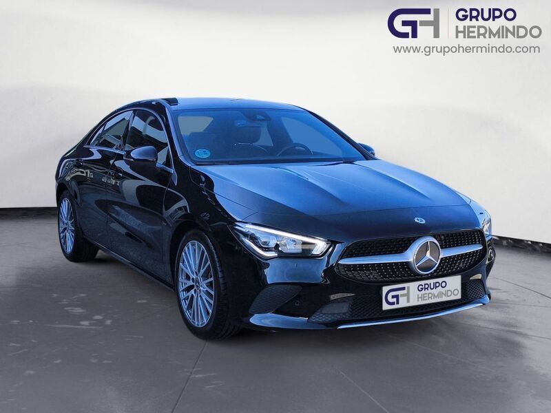 Negro Usado 2021 Mercedes CLA200 Berlina | 30.500 € (Super precio) - Imagen 1/4