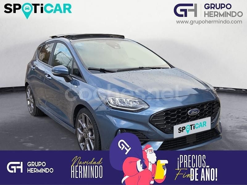 Azul Usado 2022 Ford Fiesta ST-Line Berlina | 14.850 € (Buen precio) - Imagen 1/4
