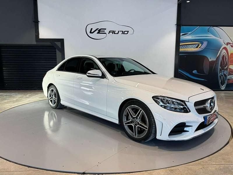 Usado Mercedes C200 184 CV (135 kW) 2019 Blanco Berlina