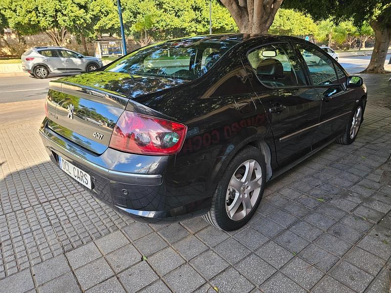 Usado Peugeot 407 Sport 136 CV (100 kW) 2005 Negro Berlina