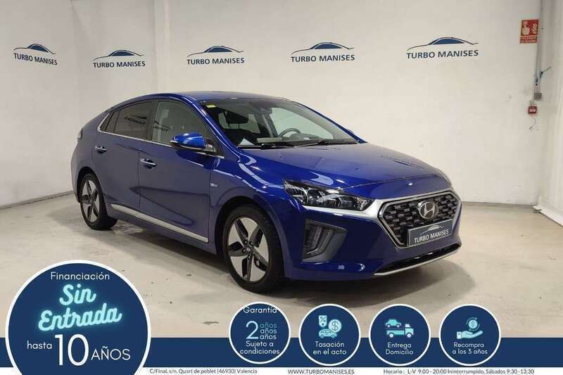 Azul Usado 2021 Hyundai Ioniq Berlina | 16.990 € (Precio justo) - Imagen 1/4