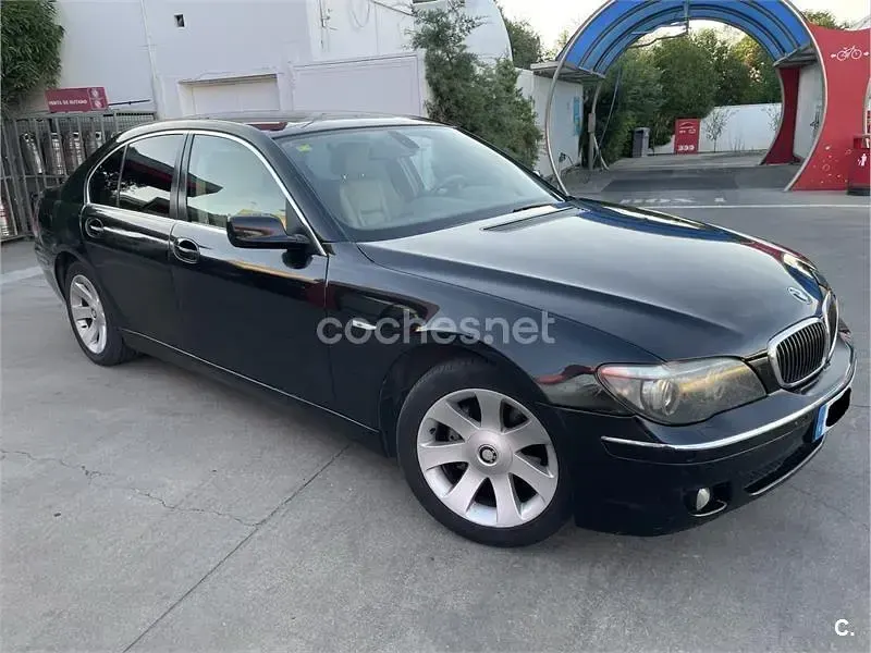 Usado BMW 730 231 CV (169 kW) 2005 Negro Berlina