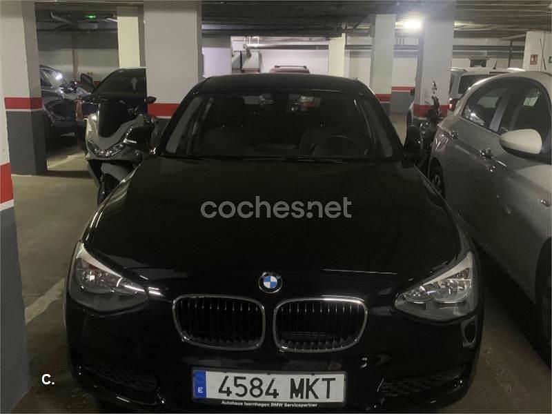 Negro Usado 2014 BMW 116 Utilitario | 15.500 € (Caro) - Imagen 1/4