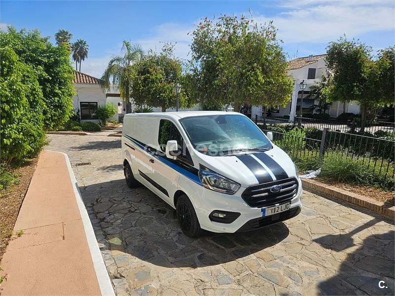 Blanco Usado 2021 Ford Transit Custom Limited Monovolumen | 24.998 € (Super precio) - Imagen 1/4