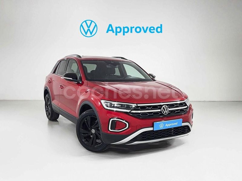 Rojo Usado 2024 VW T-Roc SUV | 28.300 € (Caro) - Imagen 1/4