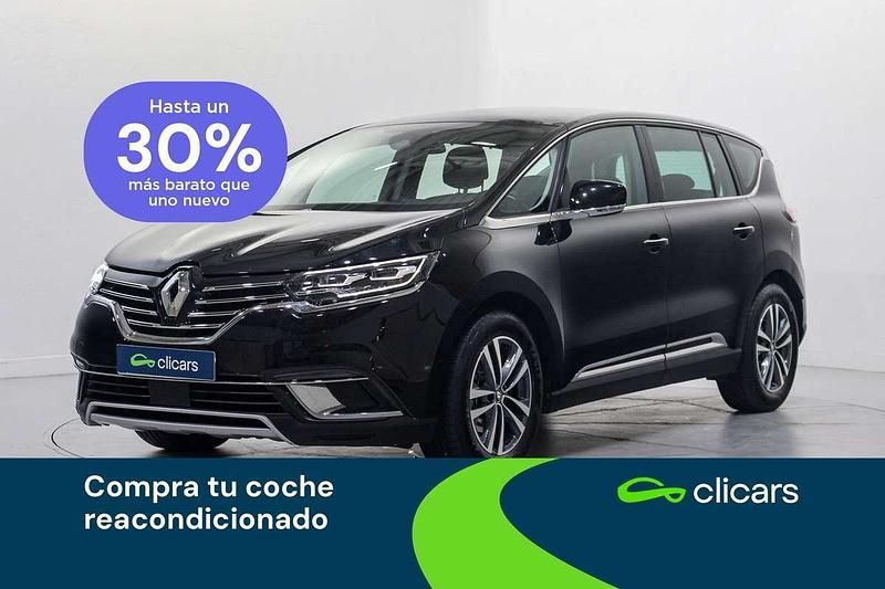 Usado Renault Espace Zen 160 CV (117 kW) 2020 Negro Monovolumen