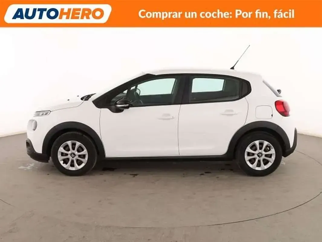 Usado Citroën C3 Feel 68 CV (50 kW) 2017 Blanco Utilitario