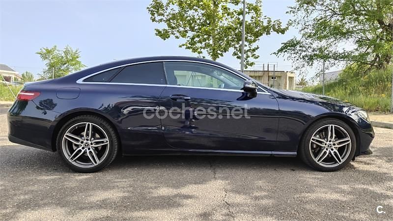 Usado Mercedes E200 184 CV (135 kW) 2017 Azul Coupe