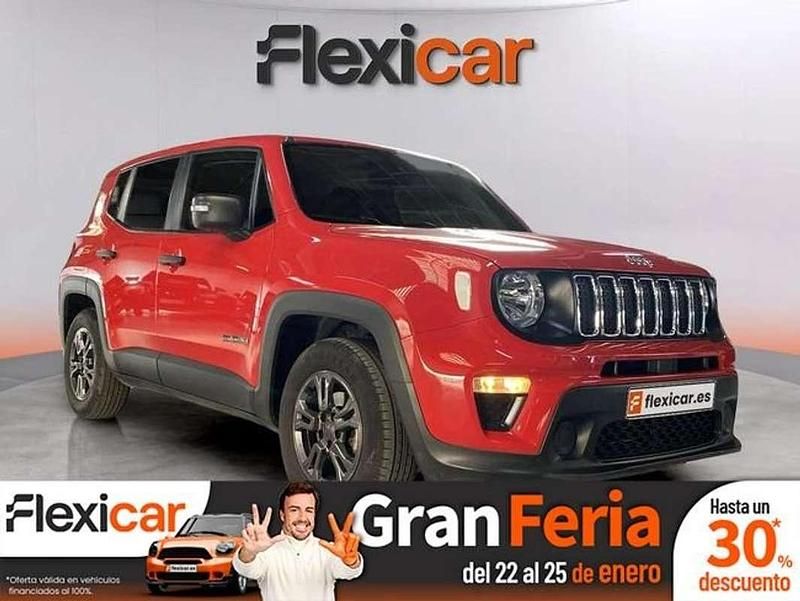 Rojo Usado 2021 Jeep Renegade Limited SUV | 14.390 € (Super precio) - Imagen 1/4