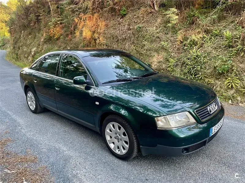 Usado Audi A6 150 CV (110 kW) 1997 Verde Berlina