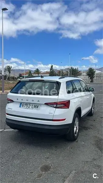 Usado Skoda Kodiaq Style 150 HP (110 kW) 2021 Branco SUV
