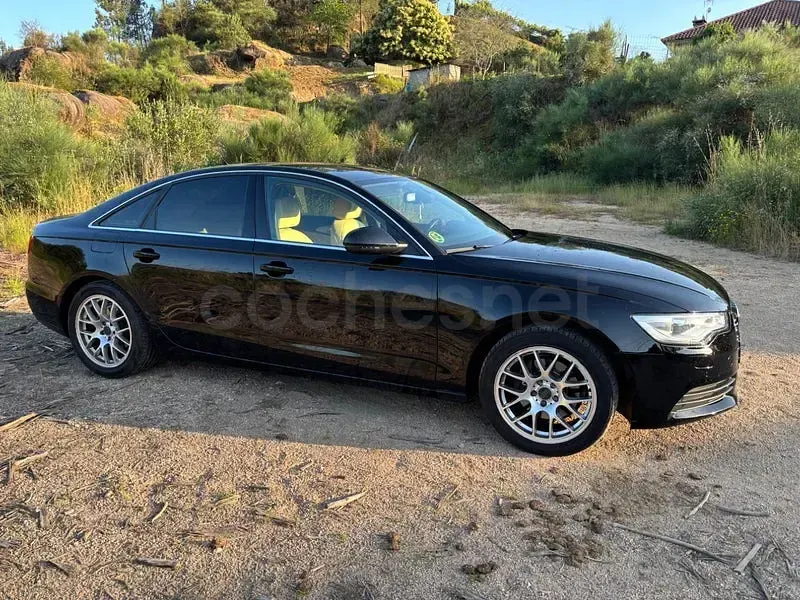 Usado Audi A6 204 CV (150 kW) 2012 Negro Berlina