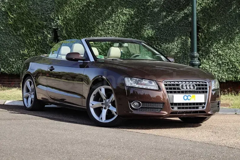 Usado Audi A5 Cabriolet Premium 180 CV (132 kW) 2010 Marrón Descapotable