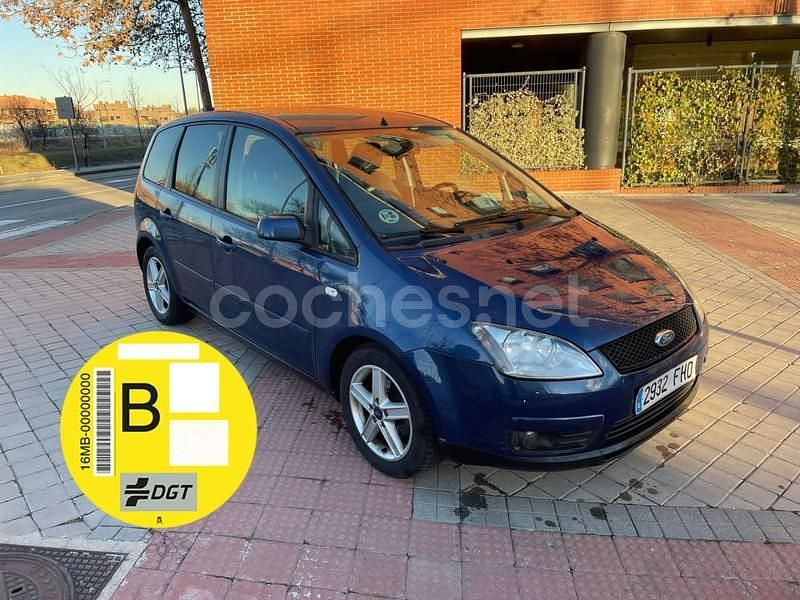 Usado Ford C-MAX 90 CV (66 kW) 2006 Azul Monovolumen