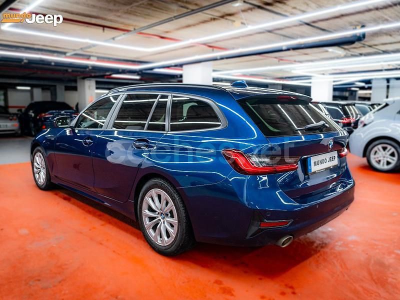 Usado BMW 320 184 CV (135 kW) 2020 Azul Familiar