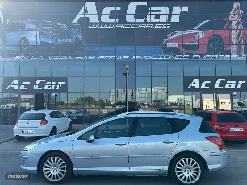 Gris Usado 2006 Peugeot 407 Sport Familiar | 6500 € - Imagen 1/4