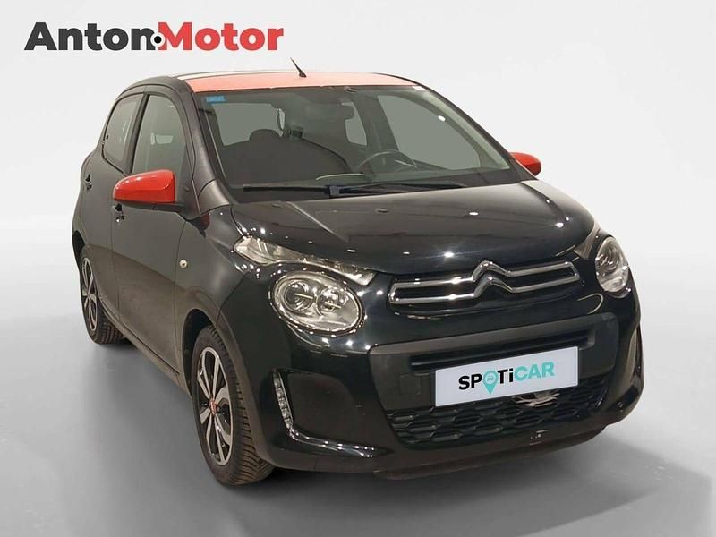 Usado Citroën C1 Feel 82 CV (60 kW) 2017 Negro Utilitario