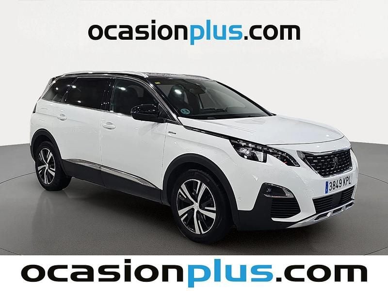Usado Peugeot 5008 GT-line 131 CV (96 kW) 2018 Blanco SUV