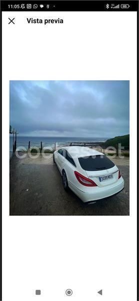 Usado Mercedes CLS250 Shooting Brake 204 CV (150 kW) 2012 Blanco Familiar