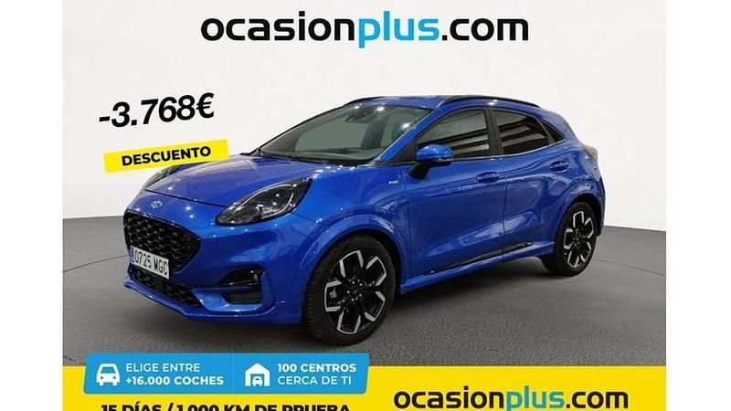 Azul Usado 2023 Ford Puma ST-Line X SUV | 14.728 € (Buen precio) - Imagen 1/4