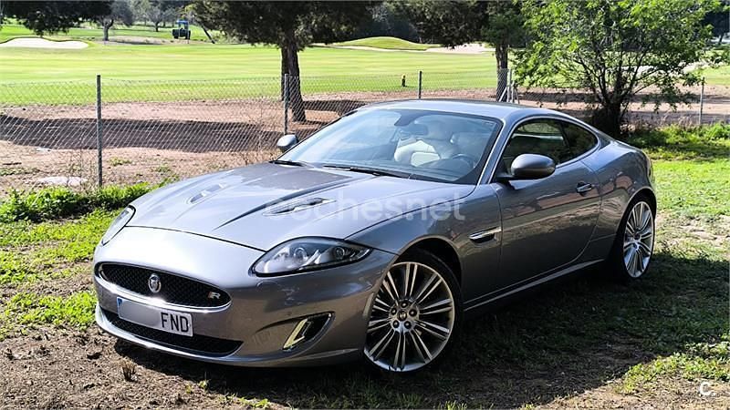Usado Jaguar XKR 416 CV (305 kW) 2007 Gris / plata Coupe