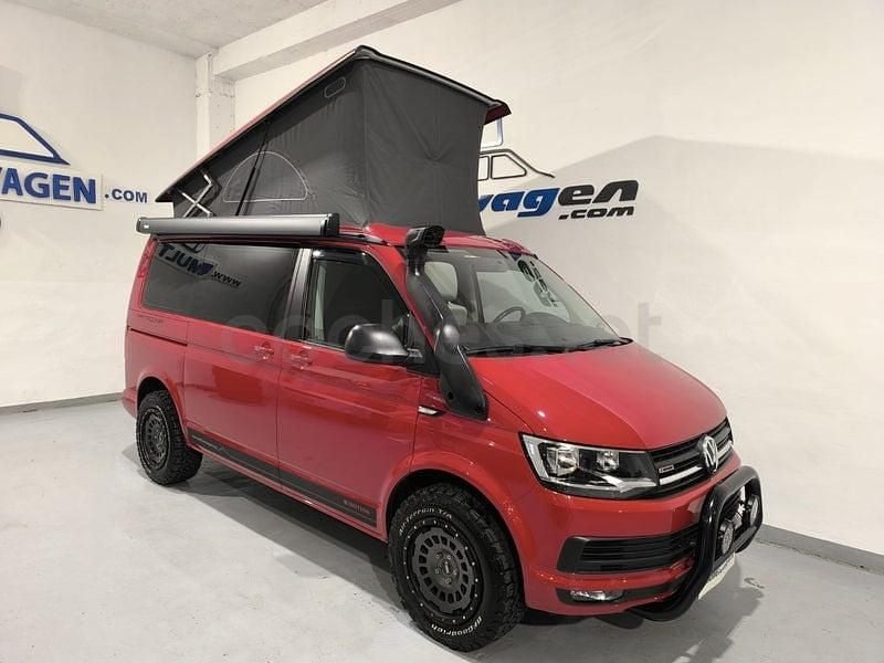 Usado VW California Beach 150 CV (110 kW) 2020 Rojo Van