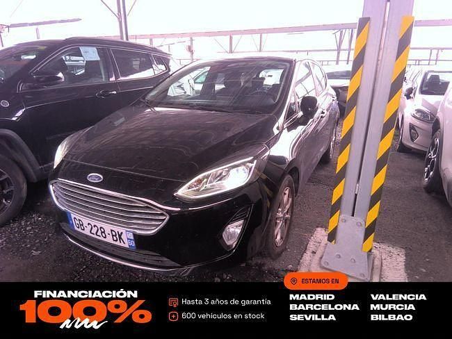 Negro Usado 2021 Ford Fiesta Trend Utilitario | 11.850 € (Buen precio) - Imagen 1/4