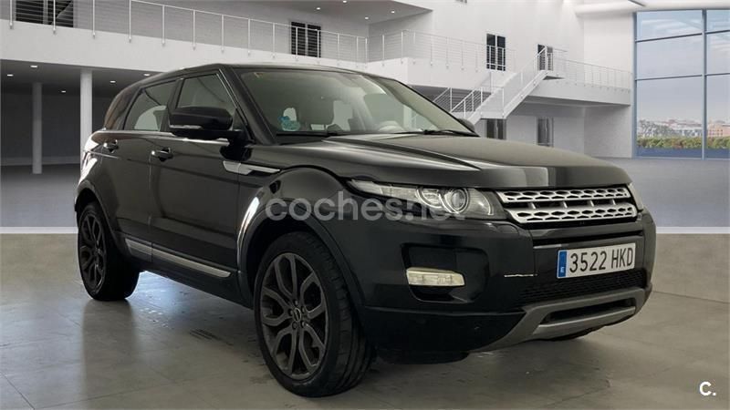 Negro Usado 2012 Land Rover Range Rover evoque Pure SUV | 11.900 € (Super precio) - Imagen 1/4