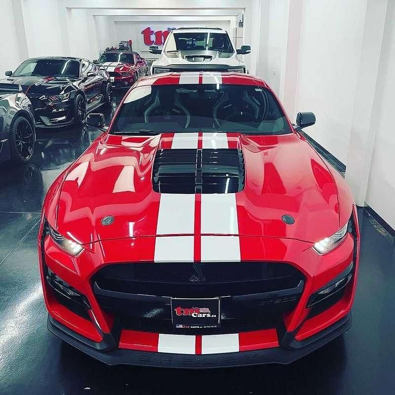 Rojo Usado 2021 Ford Mustang Coupe | 149.900 € - Imagen 1/4