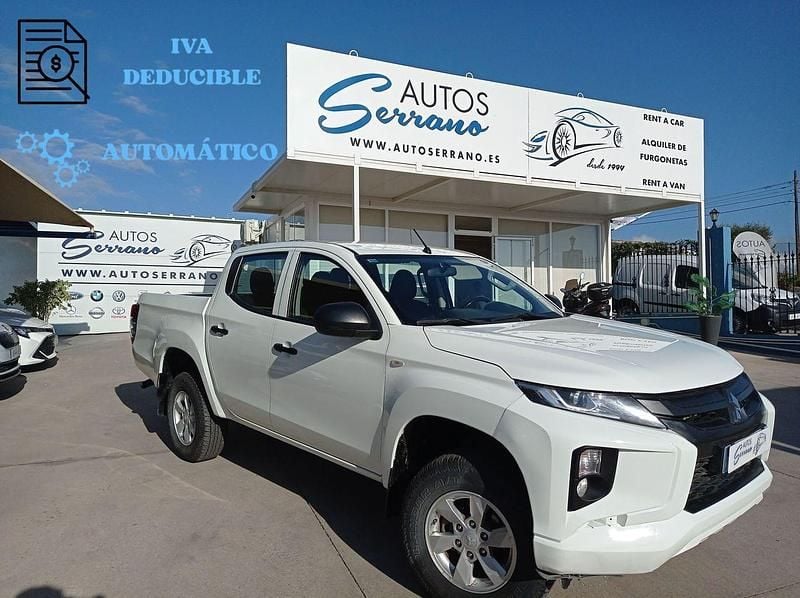 Blanco Usado 2021 Mitsubishi L200 Recogida | 24.500 € (Precio justo) - Imagen 1/4