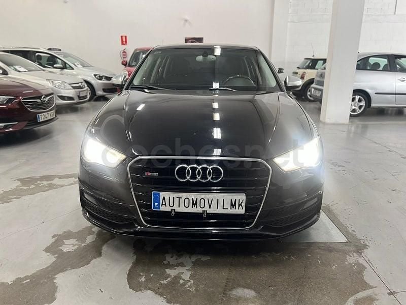 Usado Audi A3 S-Line 184 CV (135 kW) 2015 Negro Berlina