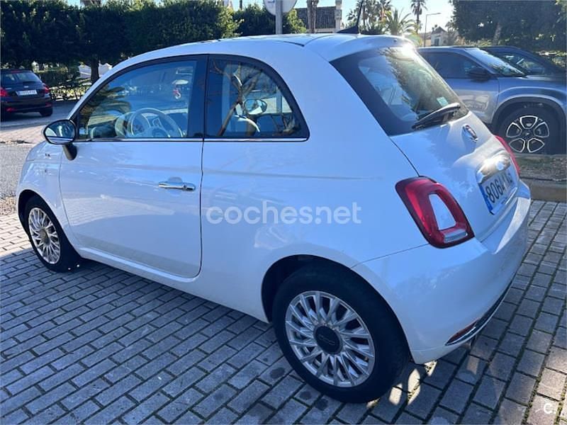 Usado Fiat 500 Lounge 69 CV (50 kW) 2019 Blanco Berlina