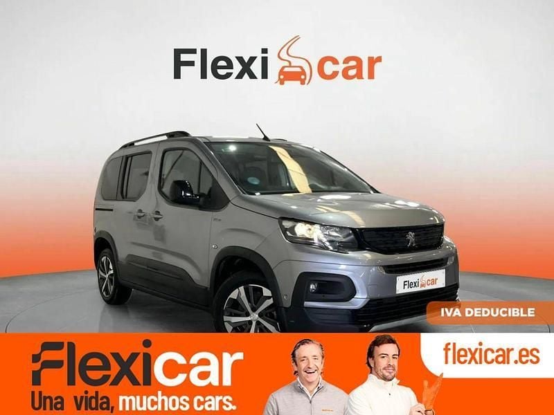 Gris Usado 2019 Peugeot Rifter GT-line Monovolumen | 19.490 € (Precio justo) - Imagen 1/4