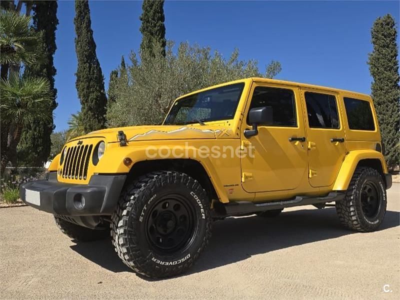 Amarillo Usado 2015 Jeep Wrangler Unlimited SUV | 37.000 € (Un poco caro) - Imagen 1/4