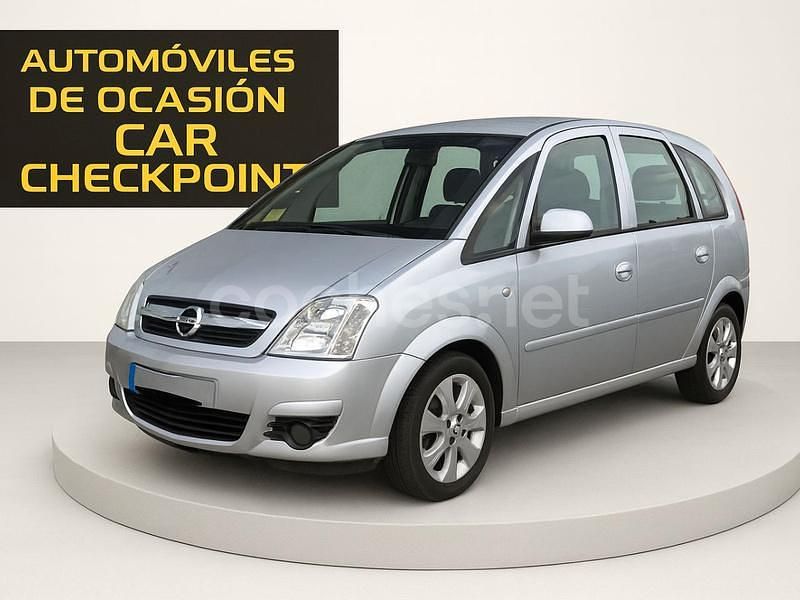 Gris / plata Usado 2008 Opel Meriva Enjoy Monovolumen | 4390 € (Precio justo) - Imagen 1/4