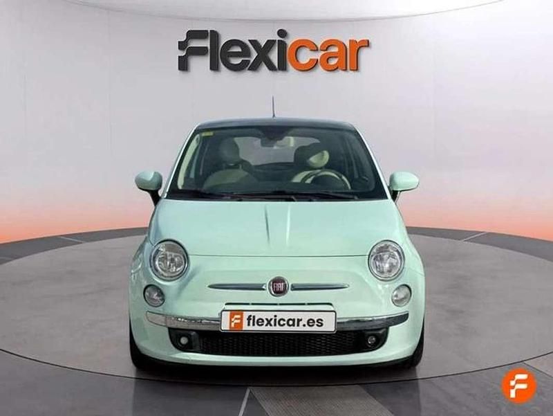 Usado Fiat 500 Lounge 69 CV (50 kW) 2015 Azul Utilitario