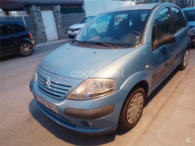 Usado Citroën C3 75 CV (55 kW) 2002 Azul Utilitario