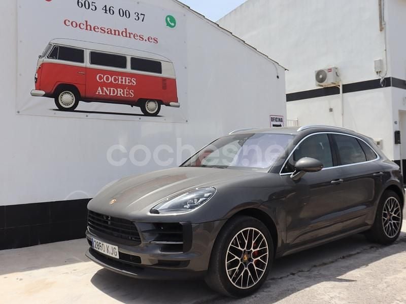 Usado Porsche Macan Turbo Performance Package 440 CV (323 kW) 2018 Gris / plata SUV