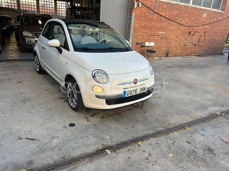 Usado Fiat 500C Pop 69 CV (50 kW) 2015 Blanco Descapotable