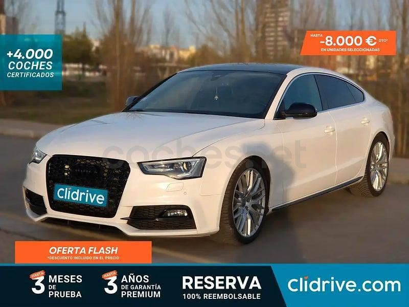 Usado Audi A5 Sportback Sport 190 CV (139 kW) 2016 Blanco Utilitario