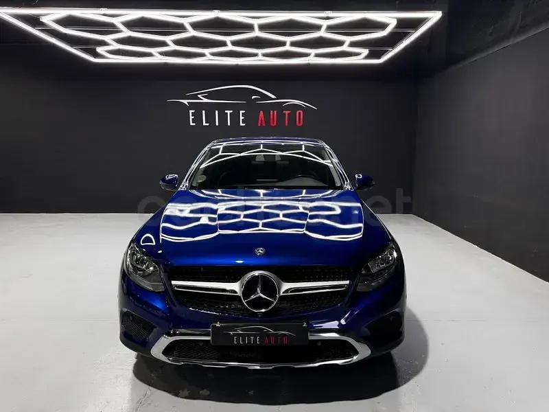 Usado Mercedes GLC220 170 CV (125 kW) 2017 Azul SUV