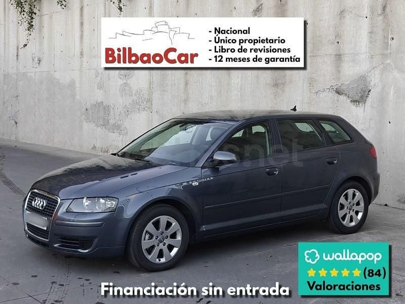 Usado Audi A3 Ambition 150 CV (110 kW) 2005 Gris / plata Utilitario