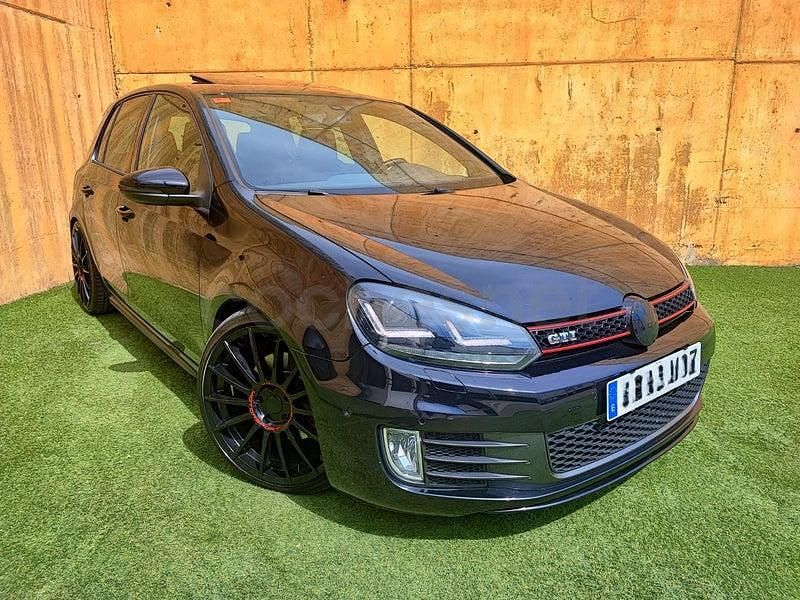 Usado VW Golf VI GTI 210 CV (154 kW) 2011 Negro Utilitario