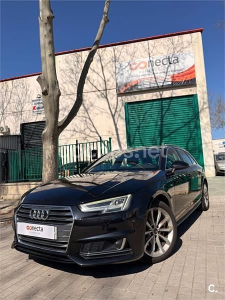 Usado Audi A4 S-Line 190 CV (139 kW) 2017 Negro Familiar