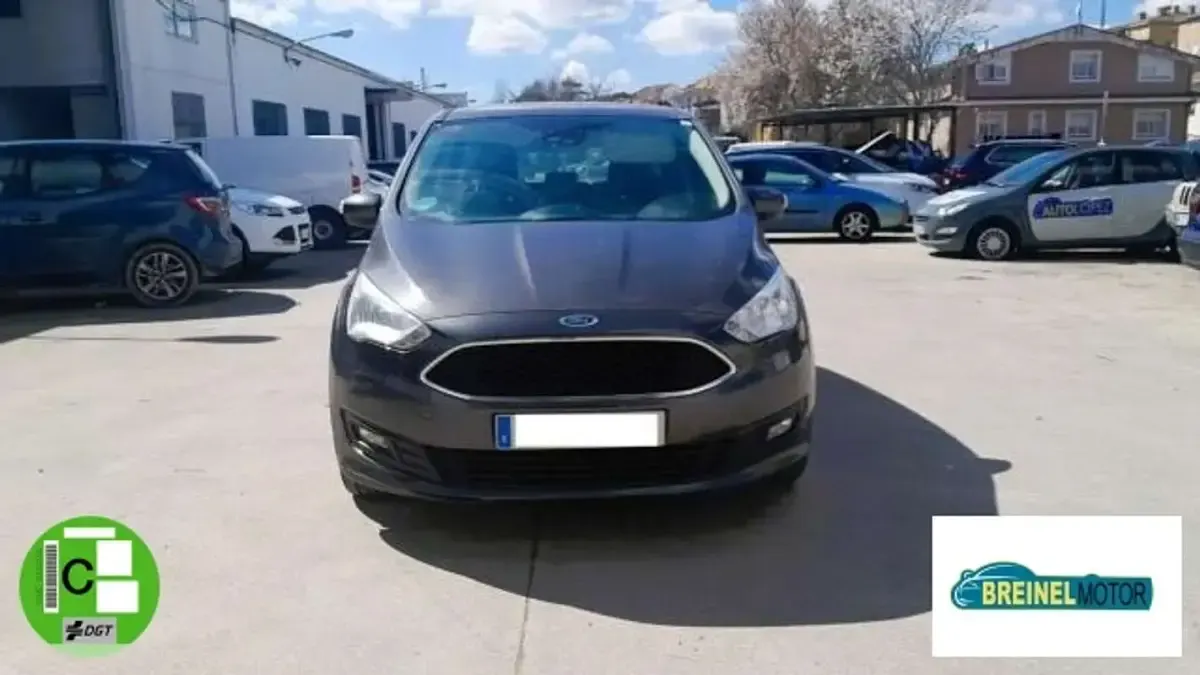 Usado Ford C-MAX Trend+ 125 CV (91 kW) 2018 Gris Monovolumen