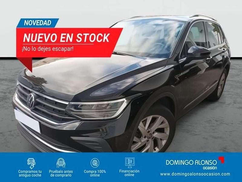 Usado VW Tiguan 131 CV (96 kW) 2023 Negro SUV